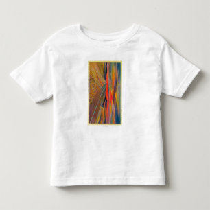 US Highway 80 die de Amerikaanse Saharastaat kruis Kinder Shirts