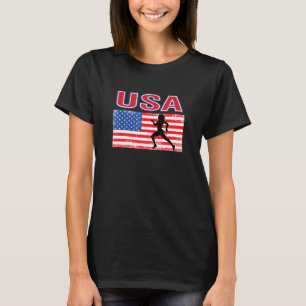 US houdt van spoor - en veldzomerkampen - amerikaa T-shirt