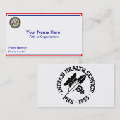 US House of Representatives Visitekaartje (Voorkant / Achterkant)