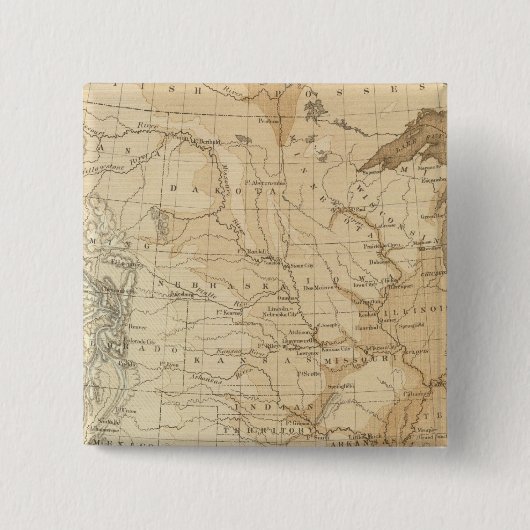 US Hyptic Sketch Vierkante Button 5,1 Cm (Voorkant)