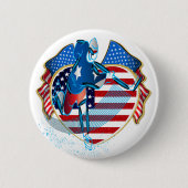 US ICE HOCKEY BUTTON (Voorkant)