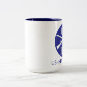 US-Infantry.com-Mok Tweekleurige Koffiemok (Center)