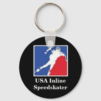 US Inline Speedskater Sleutelhanger