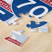 US Interstate Highway Signs Legpuzzel (Zijkant)