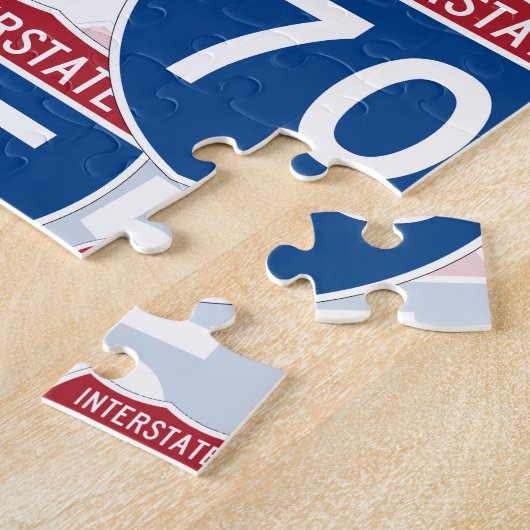 US Interstate Highway Signs Legpuzzel (Zijkant)