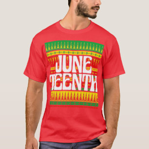 US Juneteen African American Black History Freedom T-shirt
