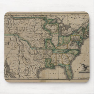 US-kaart 1823 Muismat