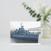 US Kidd Ship Briefkaart (Staand voorkant)