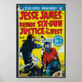 US komiek - Jesse James Poster (Voorkant)