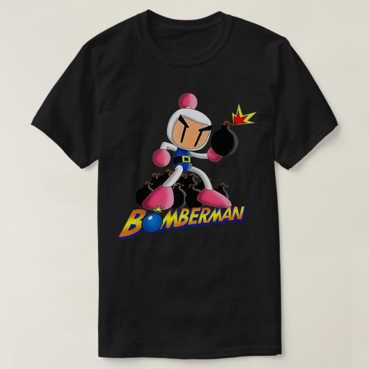 US Konami Bomberman Bombing 01 T-shirt (Design voorkant)