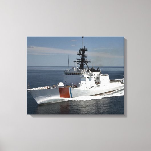 US Kustwacht Cutter Waesche 3 Canvas Afdruk (Voorkant)