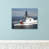 US Kustwacht Cutter Waesche 3 Canvas Afdruk (Insitu (Houten vloer))