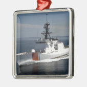 US Kustwacht Cutter Waesche 3 Metalen Ornament (Links)