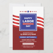 US Labor Day Event Flyer Sjabloon Kaart (Voorkant)