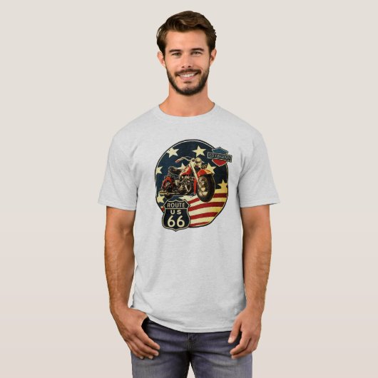 US Legion Biker T-shirt (Voorkant volledig)