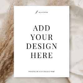 US Letter Printing 8.5x11" briefhoofd of print