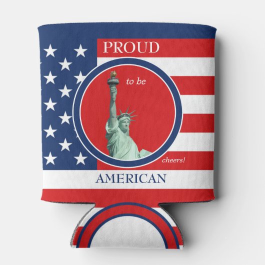 US Liberty Freedom Independence Koelbox Blikjeskoeler (Achterkant)