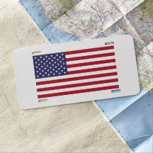 US License Bord