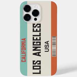 US LOS ANGELES CALIFORNIA LISENCE BORD Case-Mate iPhone 14 PRO MAX HOESJE