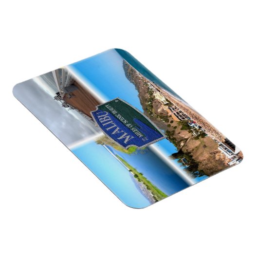 US Los Angeles - Malibu - Lagoon - Pier - strand Magneet (Rechterzijde)