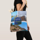 US Los Angeles - Malibu - Lagoon - Pier - strand Tote Bag (Dichtbij)
