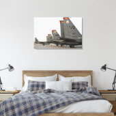 US luchtmacht F-15E Strike Eagles Canvas Afdruk (Insitu (Slaapkamer))