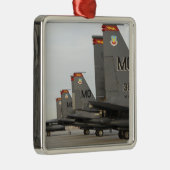 US luchtmacht F-15E Strike Eagles Metalen Ornament (Rechts)