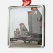 US luchtmacht F-15E Strike Eagles Metalen Ornament (Links)