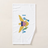 US Maagdeneilanden Bad Handdoek (Handdoek)