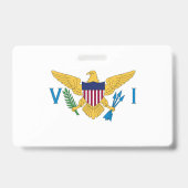 US Maagdeneilanden Badge (Achterkant)