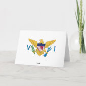 US Maagdeneilanden Bedankkaart (Achterkant)