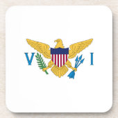 US Maagdeneilanden Bier Onderzetter (Voorkant)