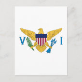 US Maagdeneilanden Briefkaart (Voorkant)