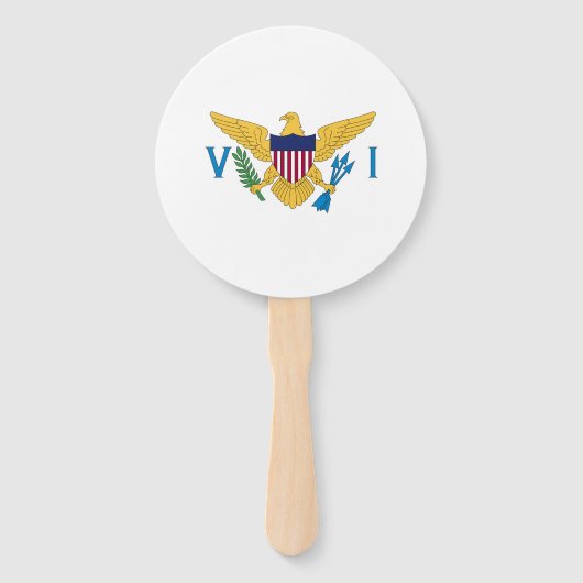 US Maagdeneilanden Handwaaier (Voorkant)