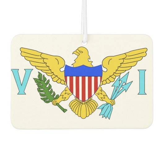 US Maagdeneilanden Luchtverfrisser (Voorkant)