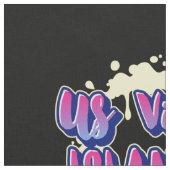 US Maagdeneilanden Patroon USVI Stof (Close Up)