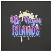 US Maagdeneilanden Patroon USVI Stof (Swatch)