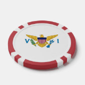 US Maagdeneilanden Poker Chips (Enkel)