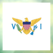 US Maagdeneilanden Raamsticker (Vel 3)