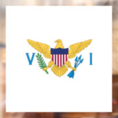 US Maagdeneilanden Raamsticker (Vel 2)