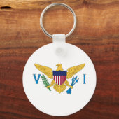 US Maagdeneilanden Sleutelhanger (Achterkant)