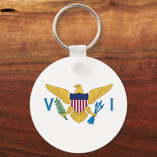 US Maagdeneilanden Sleutelhanger (Voorkant)