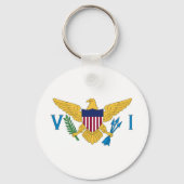 US Maagdeneilanden Sleutelhanger (Achterkant)