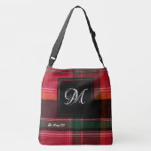 US Maagdeneilanden St. Croix Madras Monogram Custo Crossbody Tas (Achterkant)