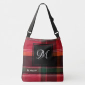 US Maagdeneilanden St. Croix Madras Monogram Custo Crossbody Tas (Voorkant)