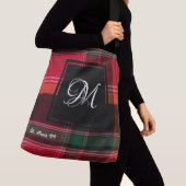US Maagdeneilanden St. Croix Madras Monogram Custo Crossbody Tas (Dichtbij)