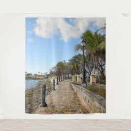 US Maagdeneilanden St. Croix Tropische Waterfront  Wandkleed