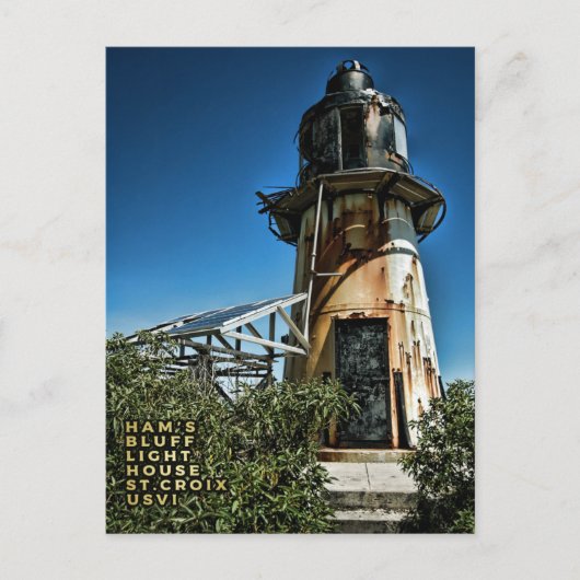 US Maagdeneilanden St. Croix USVI Light House Briefkaart (Voorkant)