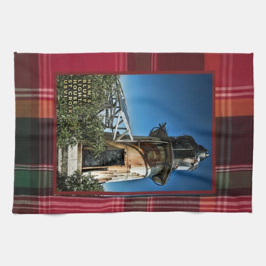 US Maagdeneilanden St. Croix USVI Light House Theedoek (Horizontaal)