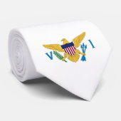 US Maagdeneilanden Stropdas (Opgerold)